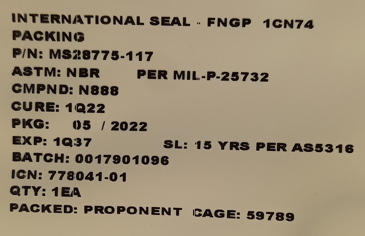 MS28775-117